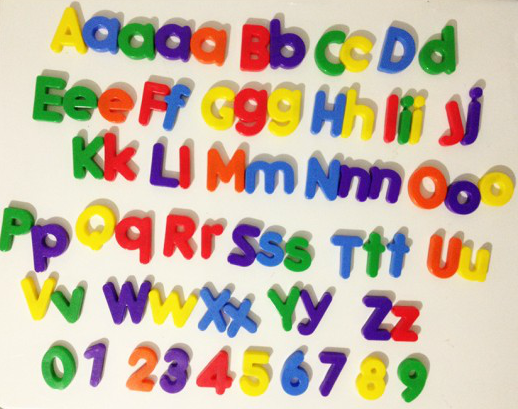 Toys Magnetic Letters 83